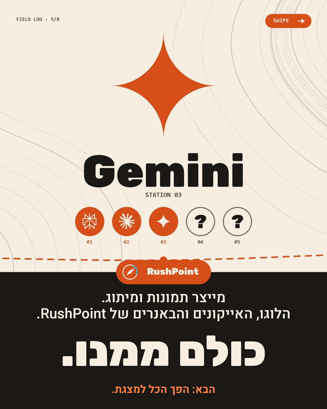ג'מיני, הכלי שעיצב את הלוגו והאייקונים והבאנרים